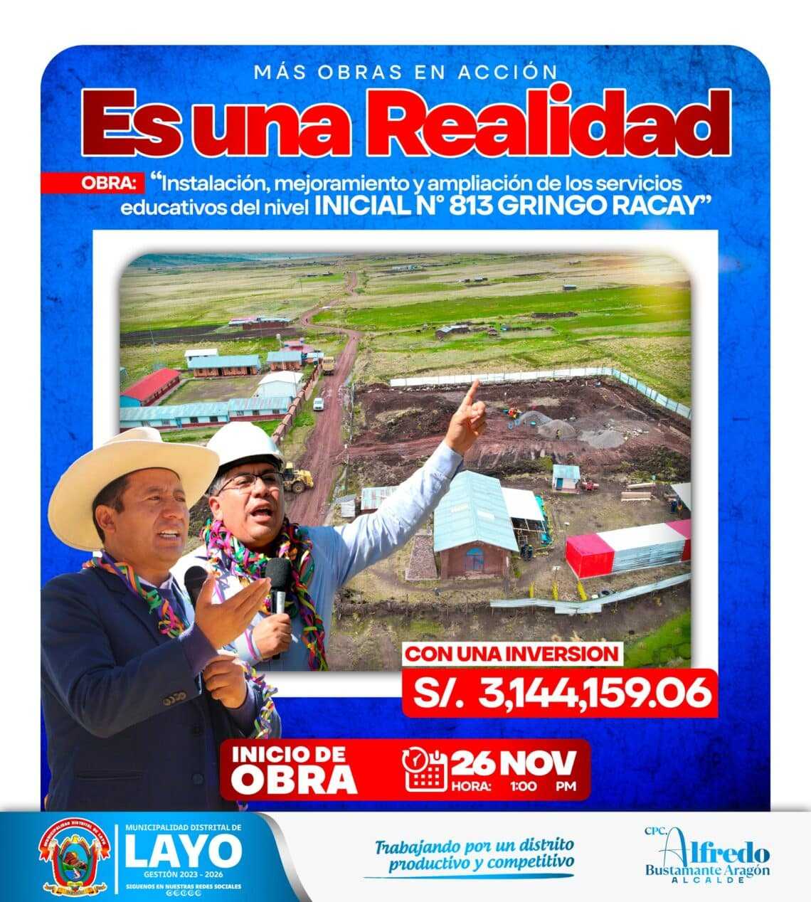 𝗖𝗢𝗡𝗦𝗧𝗥𝗨𝗬𝗘𝗡𝗗𝗢 𝗘𝗟 𝗙𝗨𝗧𝗨𝗥𝗢 𝗗𝗘 𝗡𝗨𝗘𝗦𝗧𝗥𝗔𝗦 𝗖𝗢𝗠𝗨𝗡𝗜𝗗𝗔𝗗𝗘𝗦