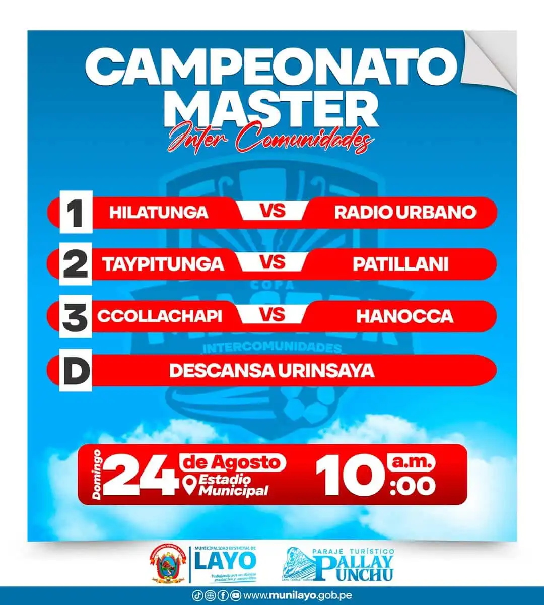 𝗣𝗥𝗜𝗠𝗘𝗥𝗔 𝗙𝗘𝗖𝗛𝗔 | 𝗖𝗔𝗠𝗣𝗘𝗢𝗡𝗔𝗧𝗢 𝗠𝗔𝗦𝗧𝗘𝗥 𝟮𝟬𝟮𝟱