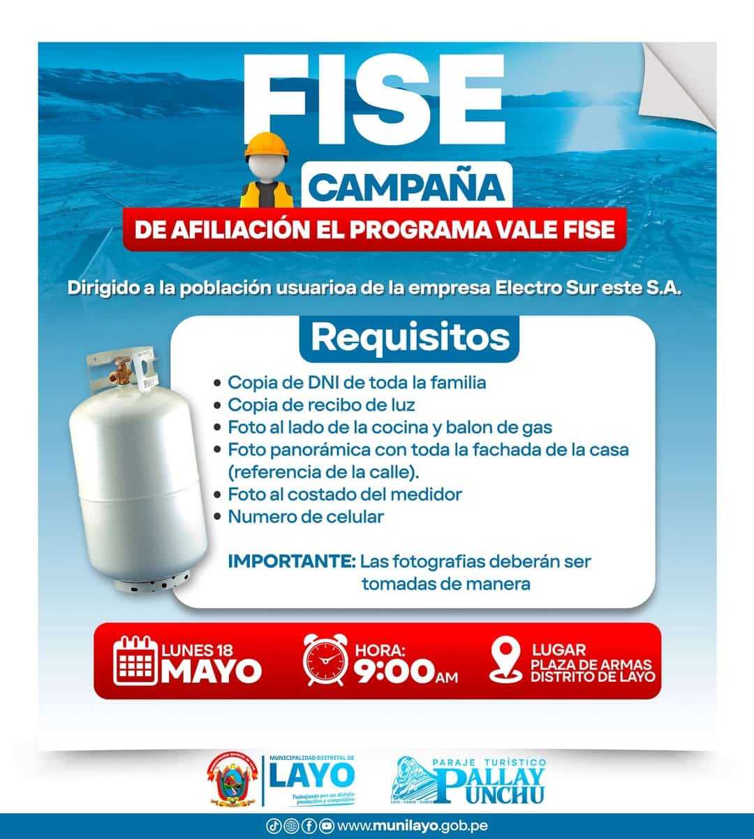 𝗖𝗔𝗠𝗣𝗔Ñ𝗔 𝗗𝗘𝗦𝗖𝗘𝗡𝗧𝗥𝗔𝗟𝗜𝗭𝗔𝗗𝗔 𝗗𝗘𝗟 𝗣𝗥𝗢𝗚𝗥𝗔𝗠𝗔 𝗙𝗜𝗦𝗘 𝗘𝗡 𝗟𝗔𝗬𝗢