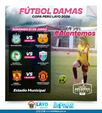 𝗙𝗜𝗫𝗧𝗨𝗥𝗘 𝗖𝗢𝗣𝗔 𝗣𝗘𝗥Ú 𝗟𝗔𝗬𝗢 | 𝗧𝗘𝗥𝗖𝗘𝗥𝗔 𝗙𝗘𝗖𝗛𝗔 - 𝗟𝗜𝗚𝗔 𝗗𝗘 𝗔𝗦𝗖𝗘𝗡𝗦𝗢 𝗙𝗘𝗠𝗘𝗡𝗜𝗡𝗔