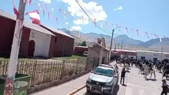 Escenificación de la batalla de qotaqwasi