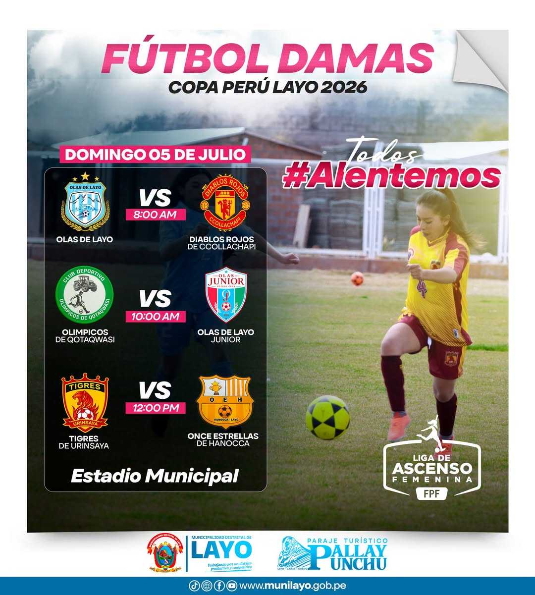 𝗙𝗜𝗫𝗧𝗨𝗥𝗘 𝗖𝗢𝗣𝗔 𝗣𝗘𝗥Ú 𝗟𝗔𝗬𝗢 | 𝗖𝗨𝗔𝗥𝗧𝗔 𝗙𝗘𝗖𝗛𝗔 - 𝗟𝗜𝗚𝗔 𝗗𝗘 𝗔𝗦𝗖𝗘𝗡𝗦𝗢 𝗙𝗘𝗠𝗘𝗡𝗜𝗡𝗔